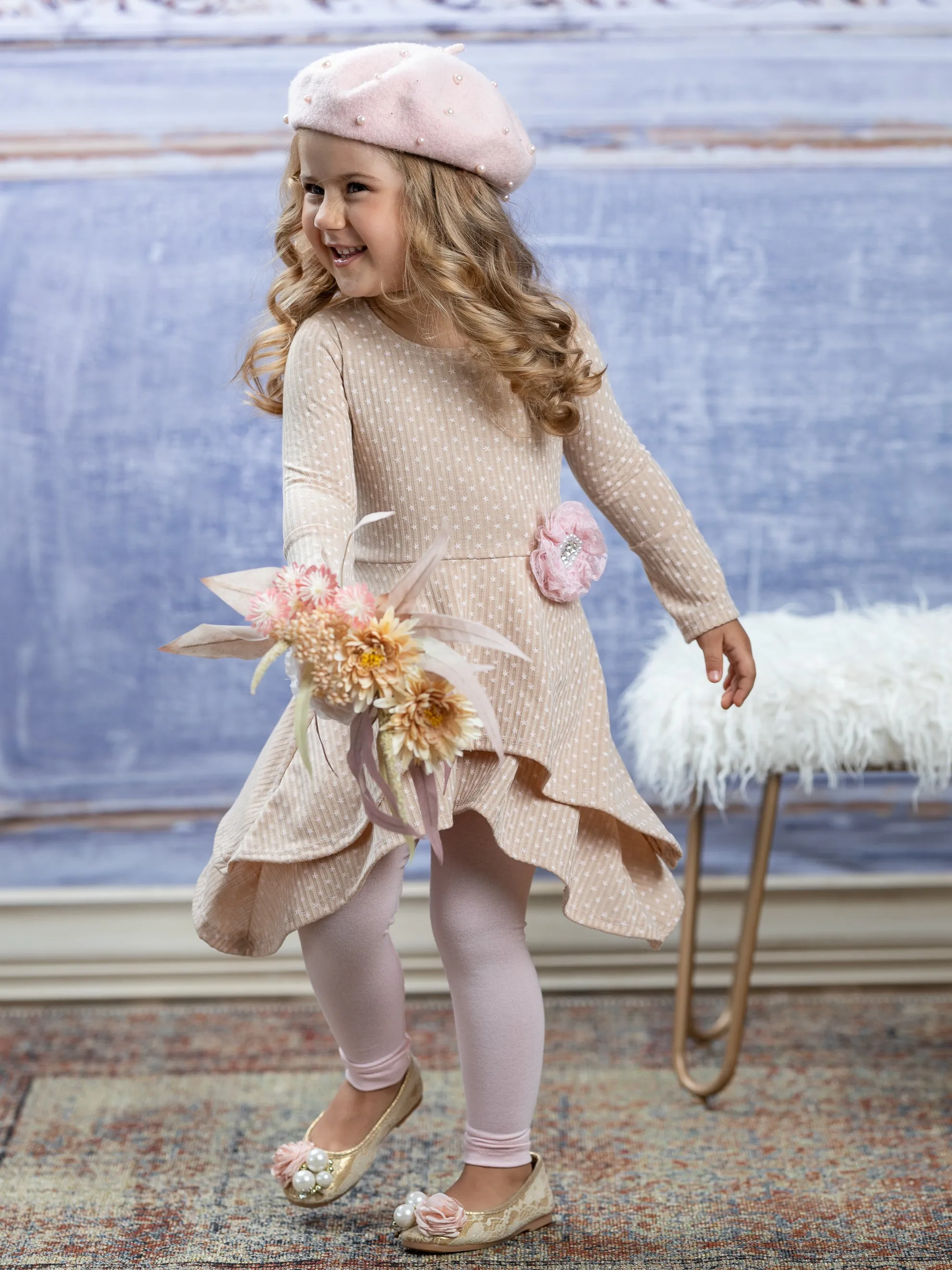 Twinkle Star Baby Tunic and Legging Outfit Set