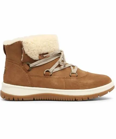 Ugg Women's Lakesider Heritage Lace Sneaker Boot in Chestnut