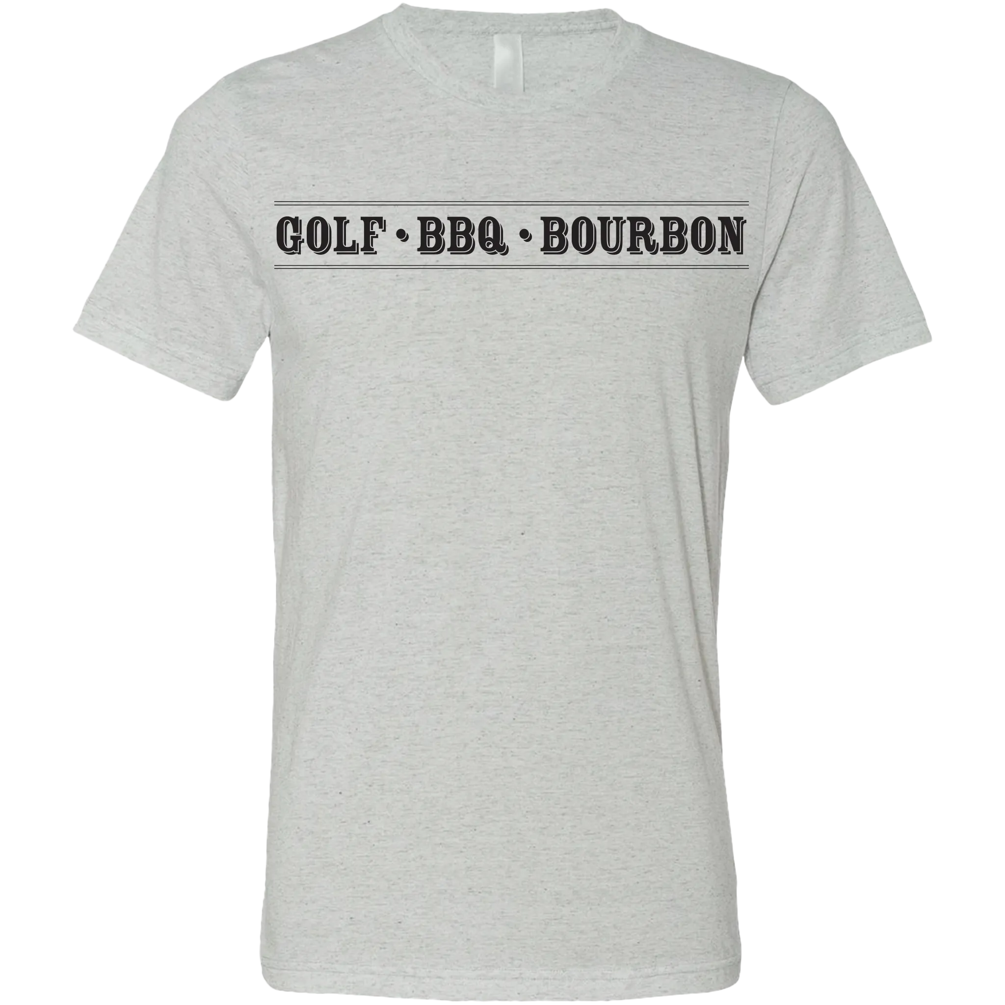 Unisex Golf BBQ Bourbon T-Shirt