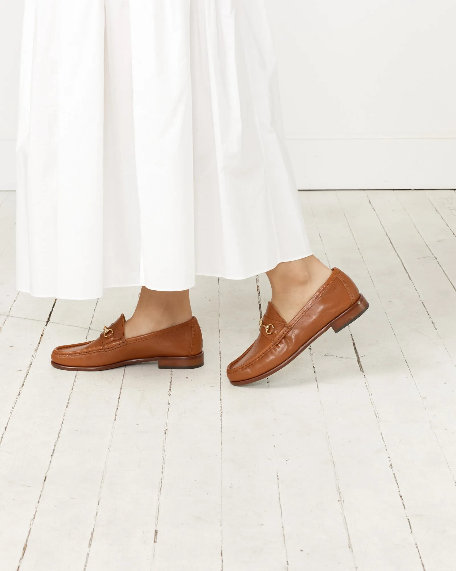 Vachetta Cognac Bit Loafer