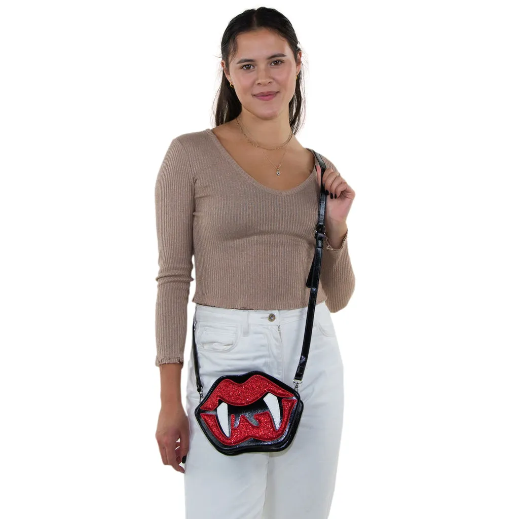 Vampire Fang Crossbody Purse