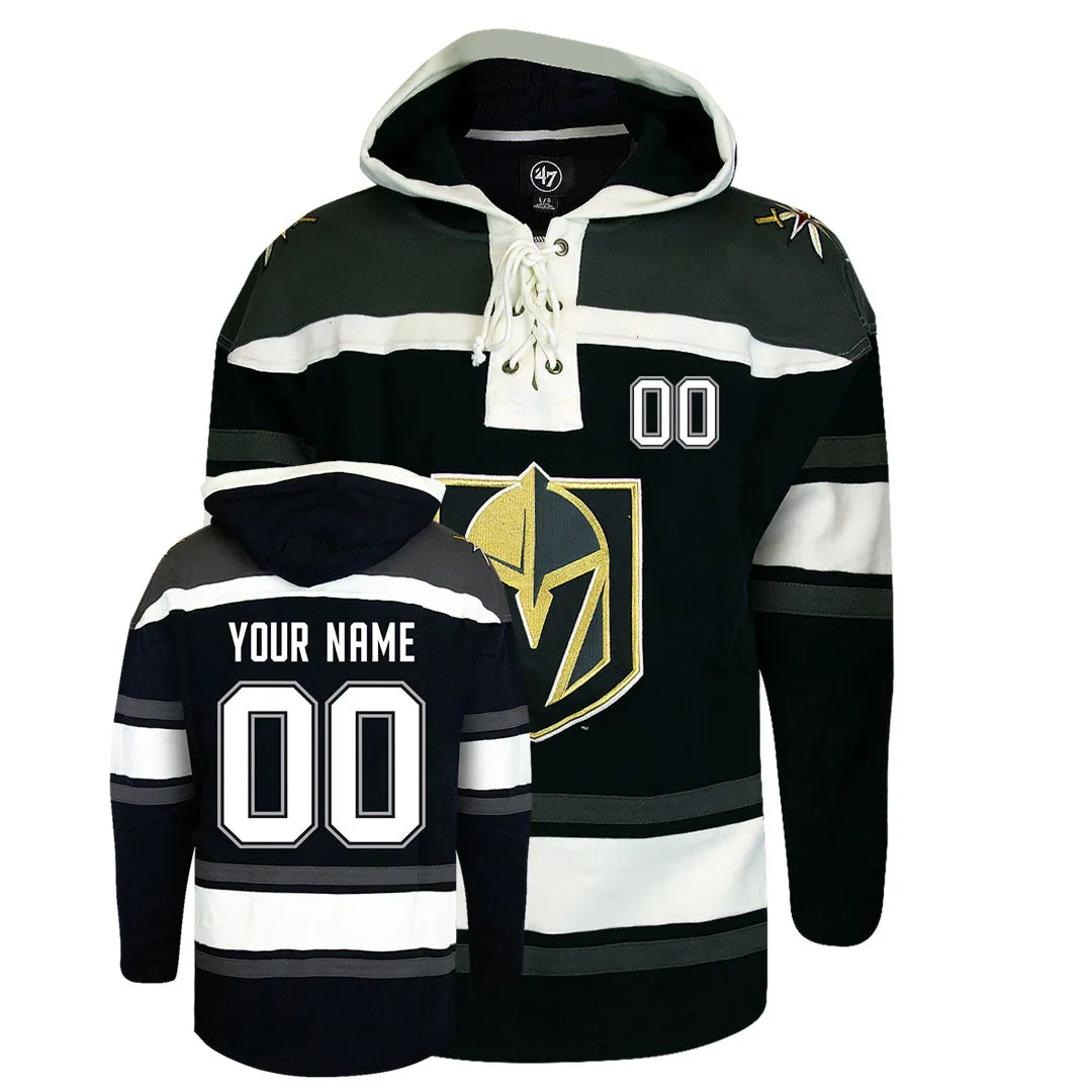 Vegas Golden Knights Customizable 47' Fleece Lacer Hoody