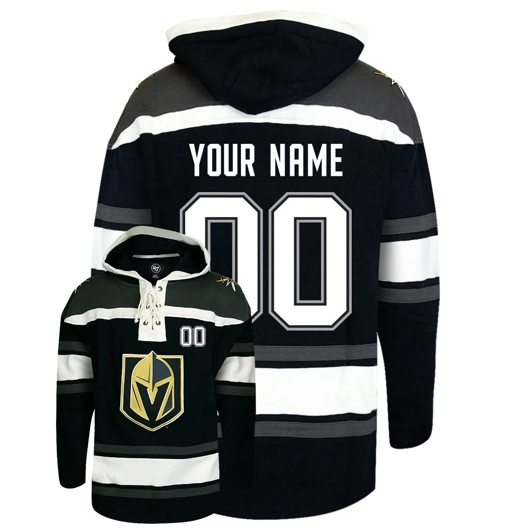 Vegas Golden Knights Customizable 47' Fleece Lacer Hoody