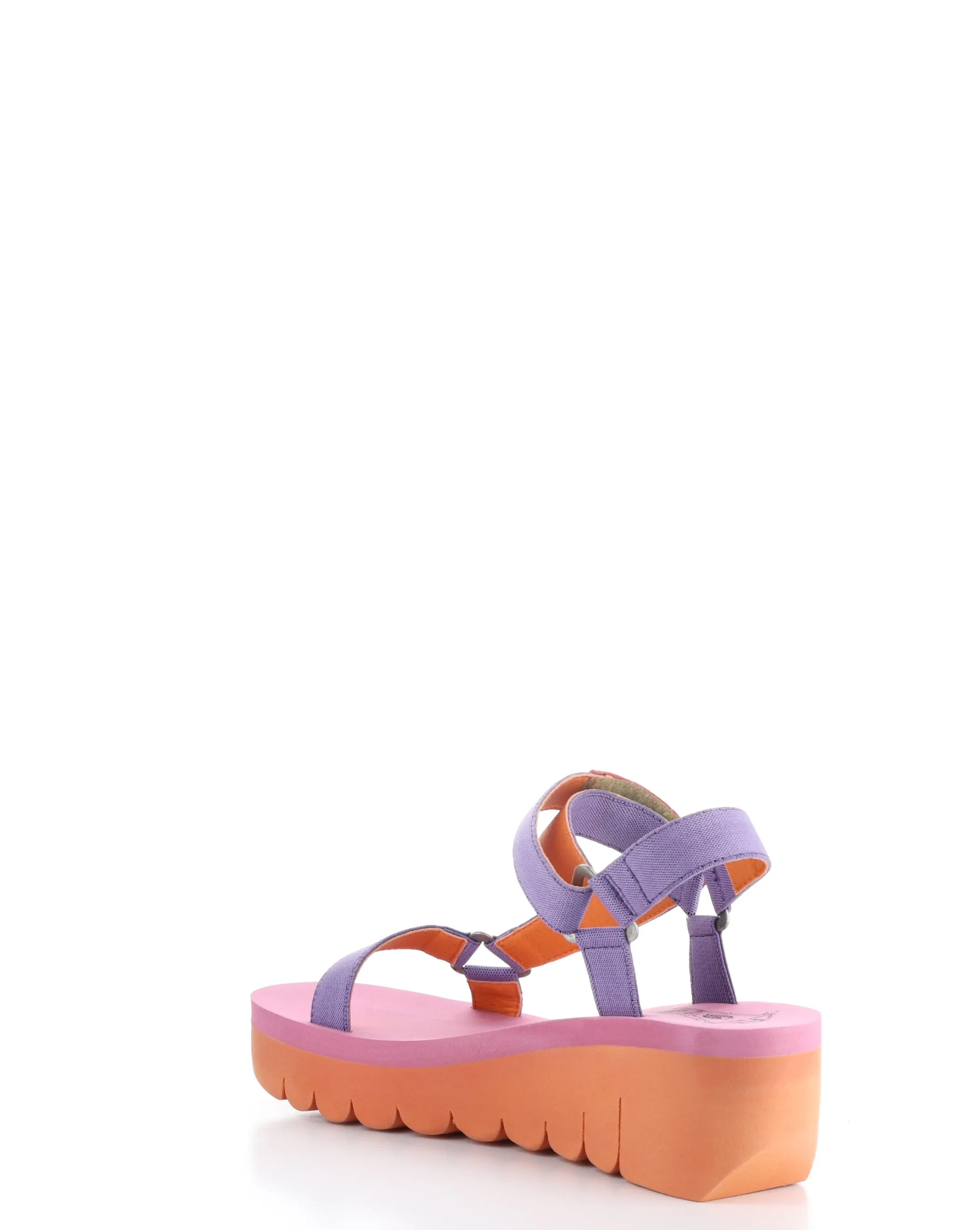 Velcro Sandals in VIOLET/ORANGE color - YEFA726FLY 008