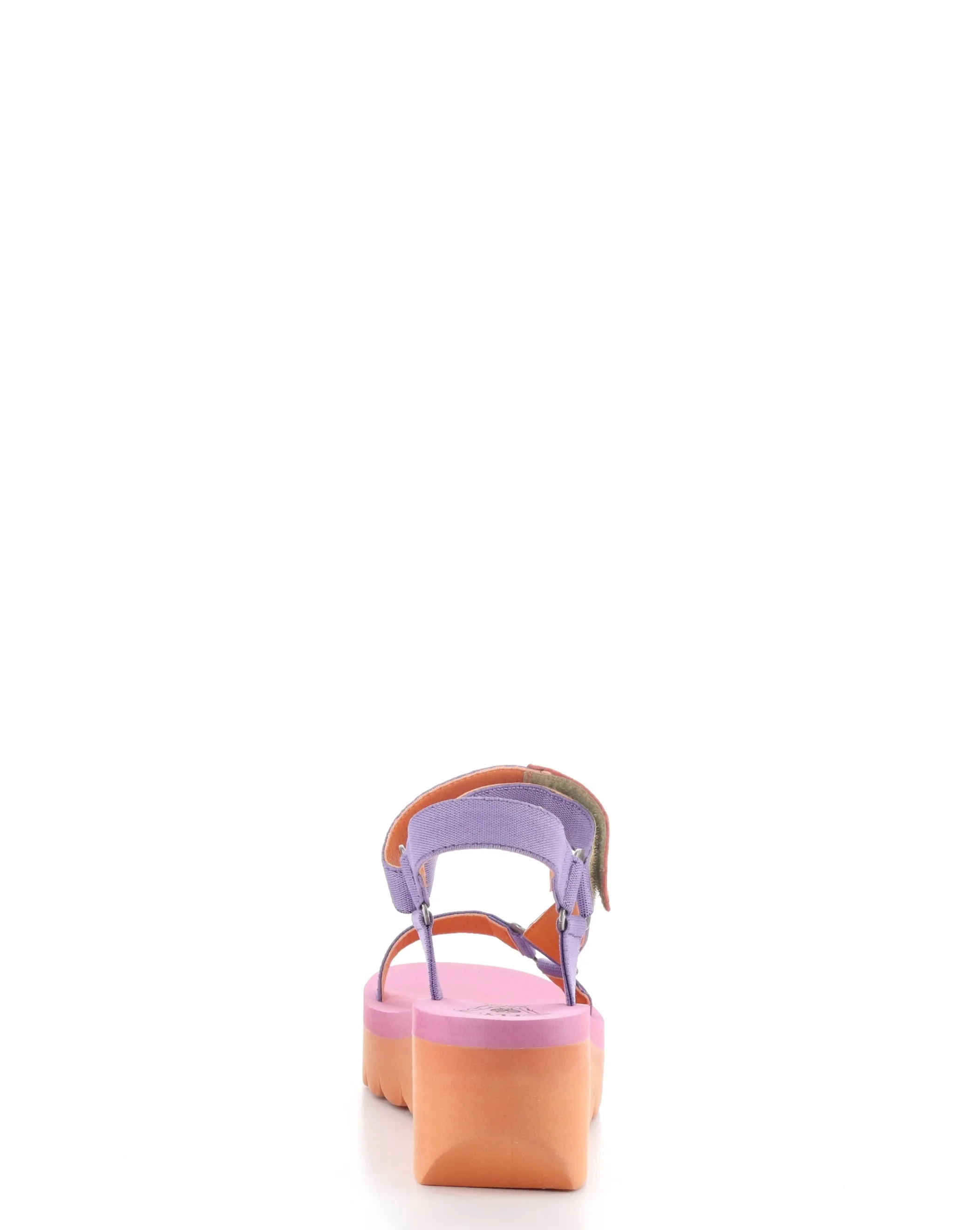 Velcro Sandals in VIOLET/ORANGE color - YEFA726FLY 008