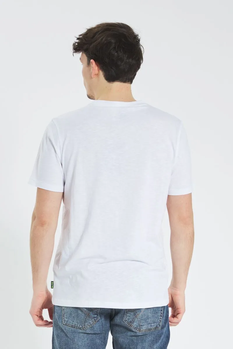 White Men's T-shirt