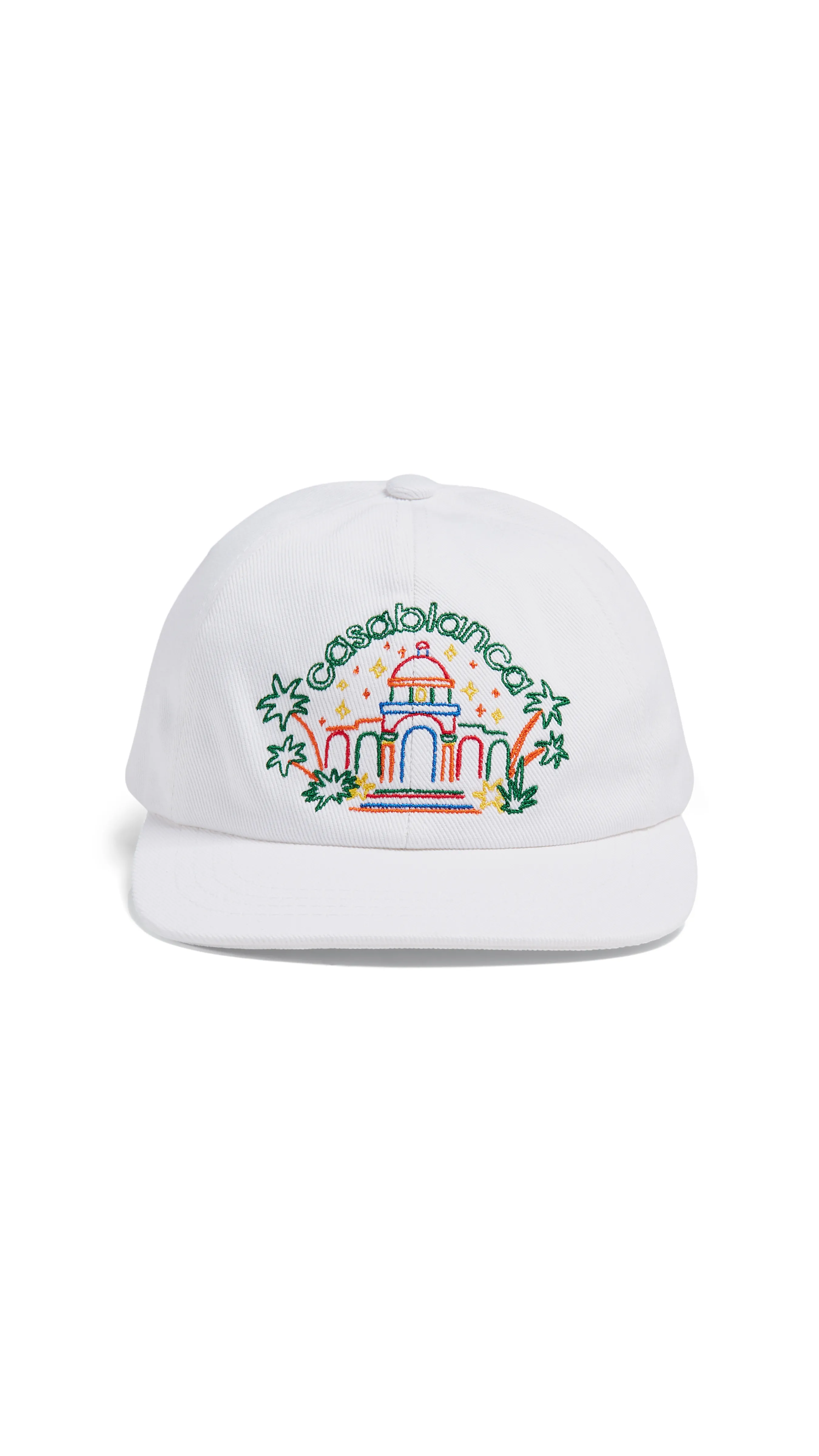 White Rainbow Temple Cap