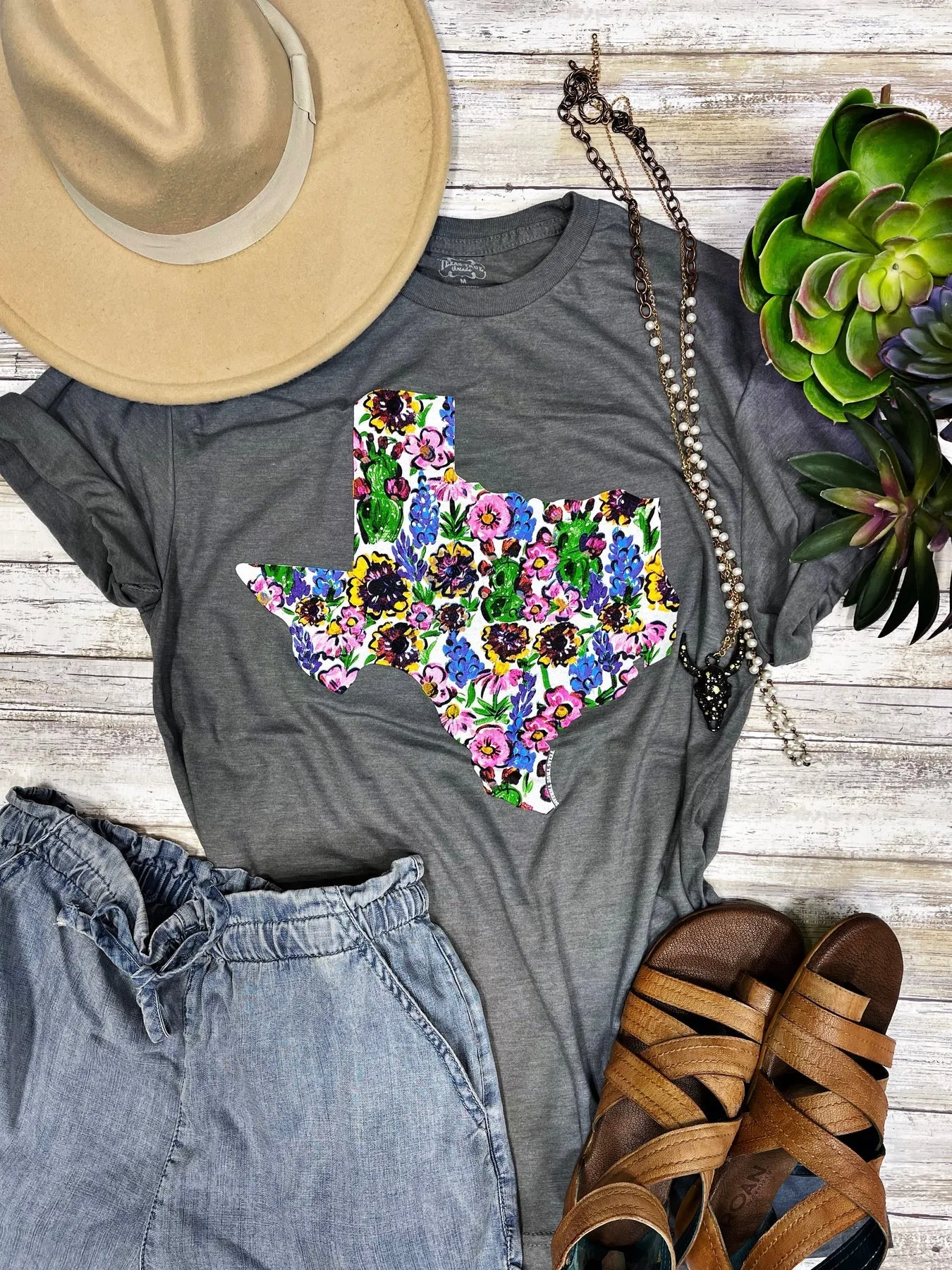 Wildflowers of Texas T-shirt