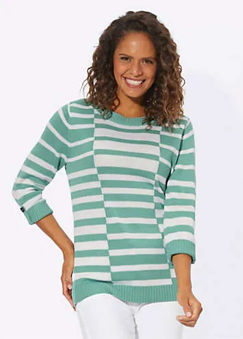 Striped Witt Sweater by Grattan