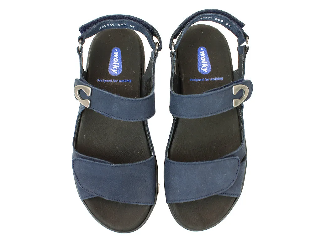 Wolky Sandals Medusa Denim can be rewritten as Wolky Medusa Denim Sandals.