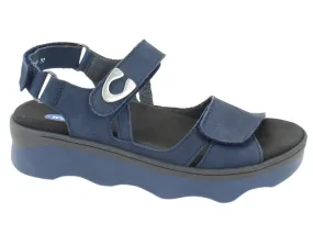 Wolky Sandals Medusa Denim can be rewritten as Wolky Medusa Denim Sandals.