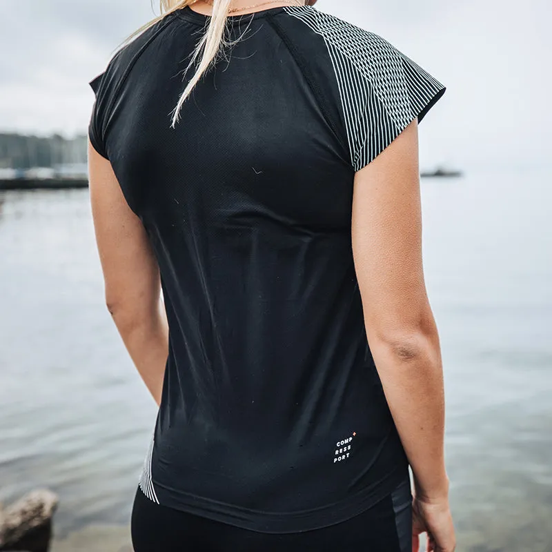 Women's Black Performance Tshirt