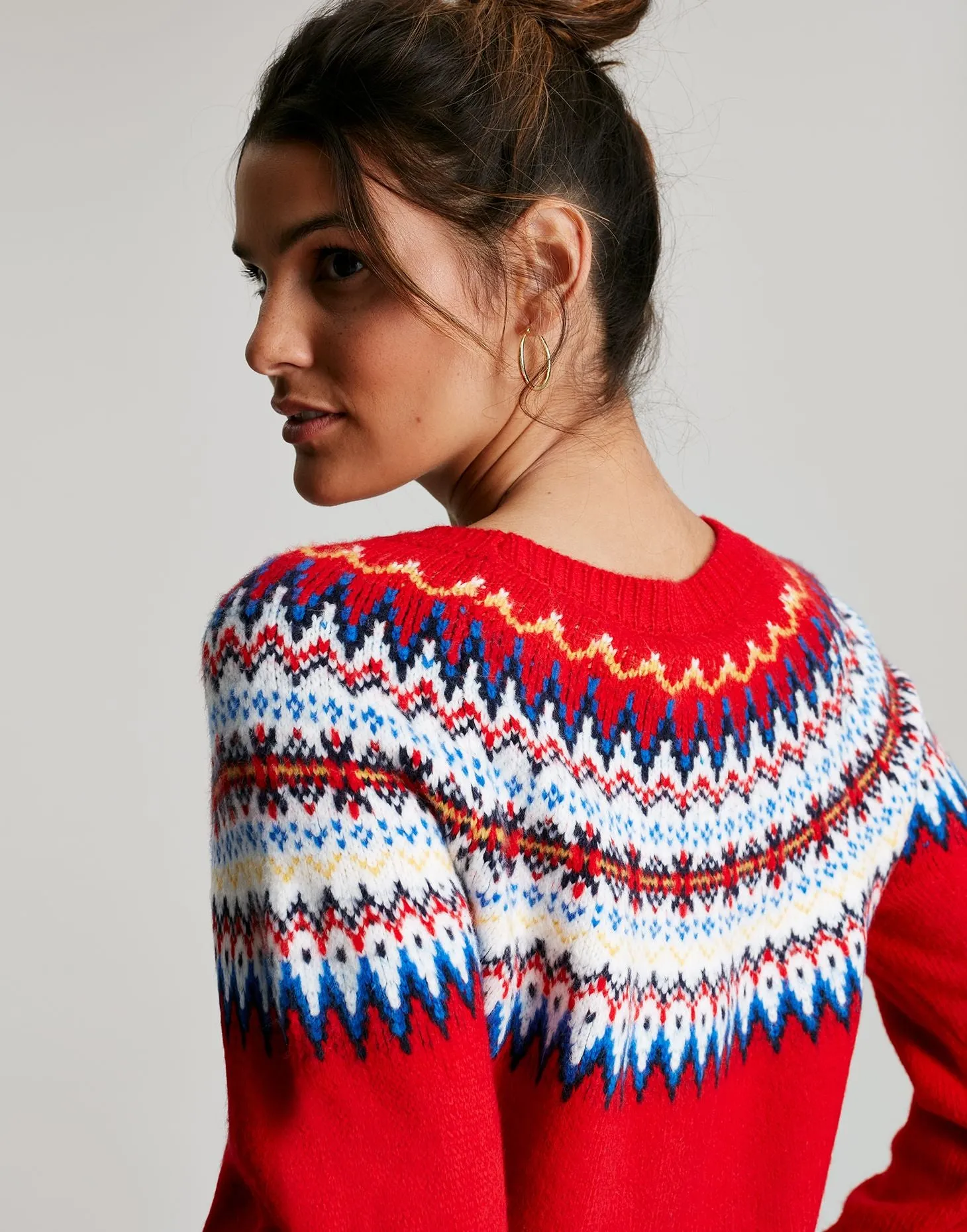 Women's Fair Isle Sweater by Joules - Andrea Collection