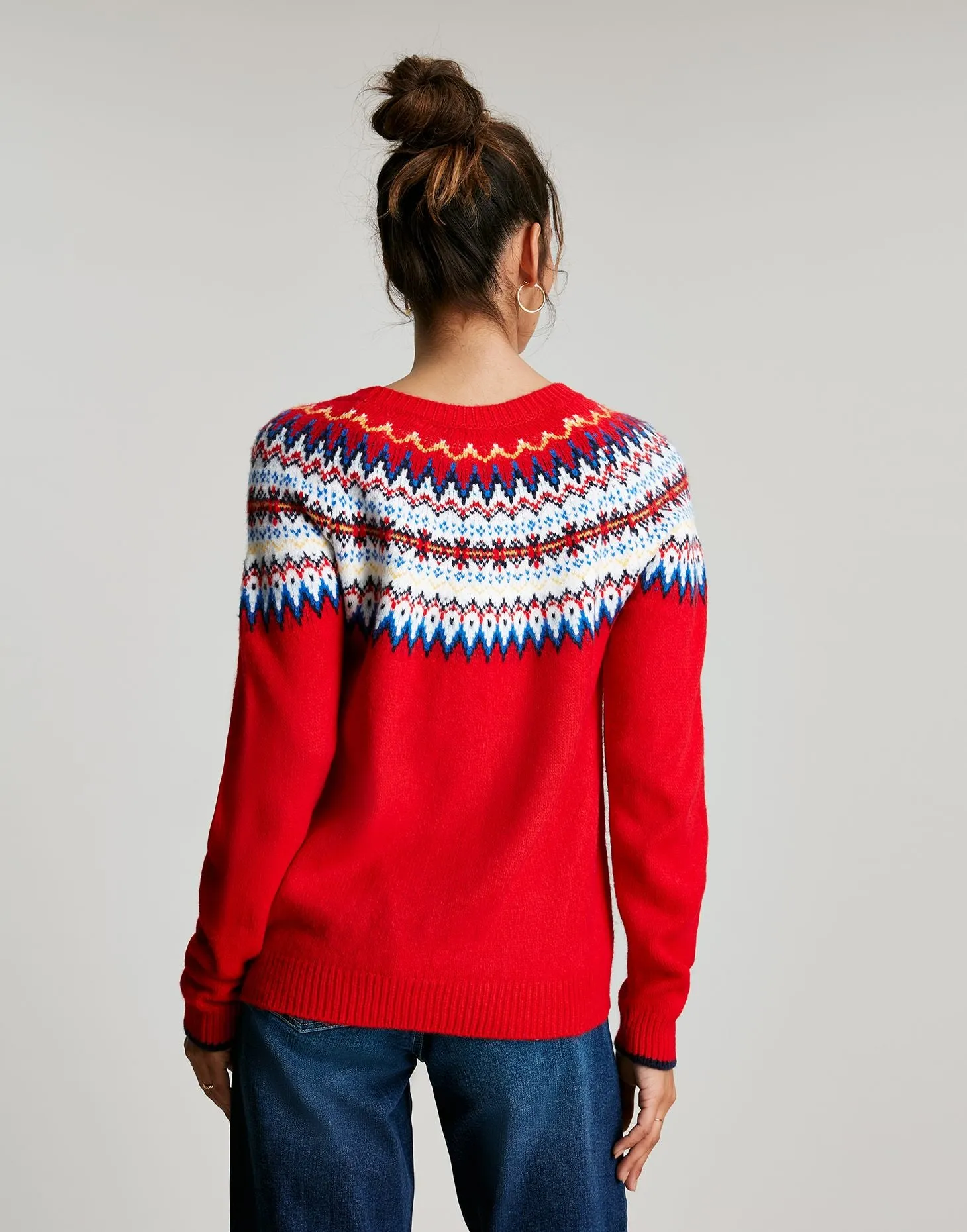 Women's Fair Isle Sweater by Joules - Andrea Collection