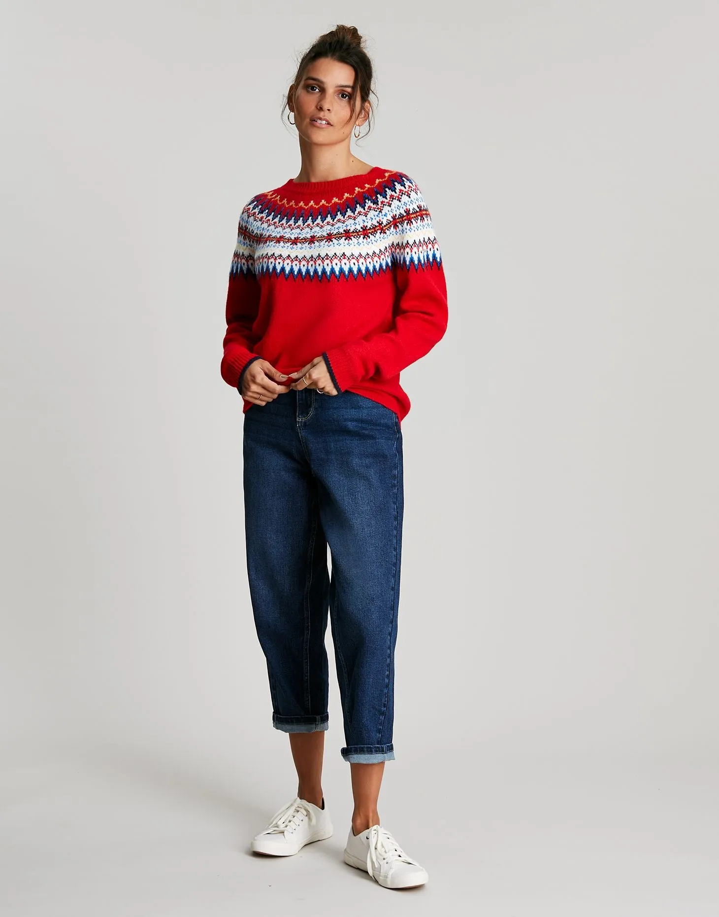 Women's Fair Isle Sweater by Joules - Andrea Collection