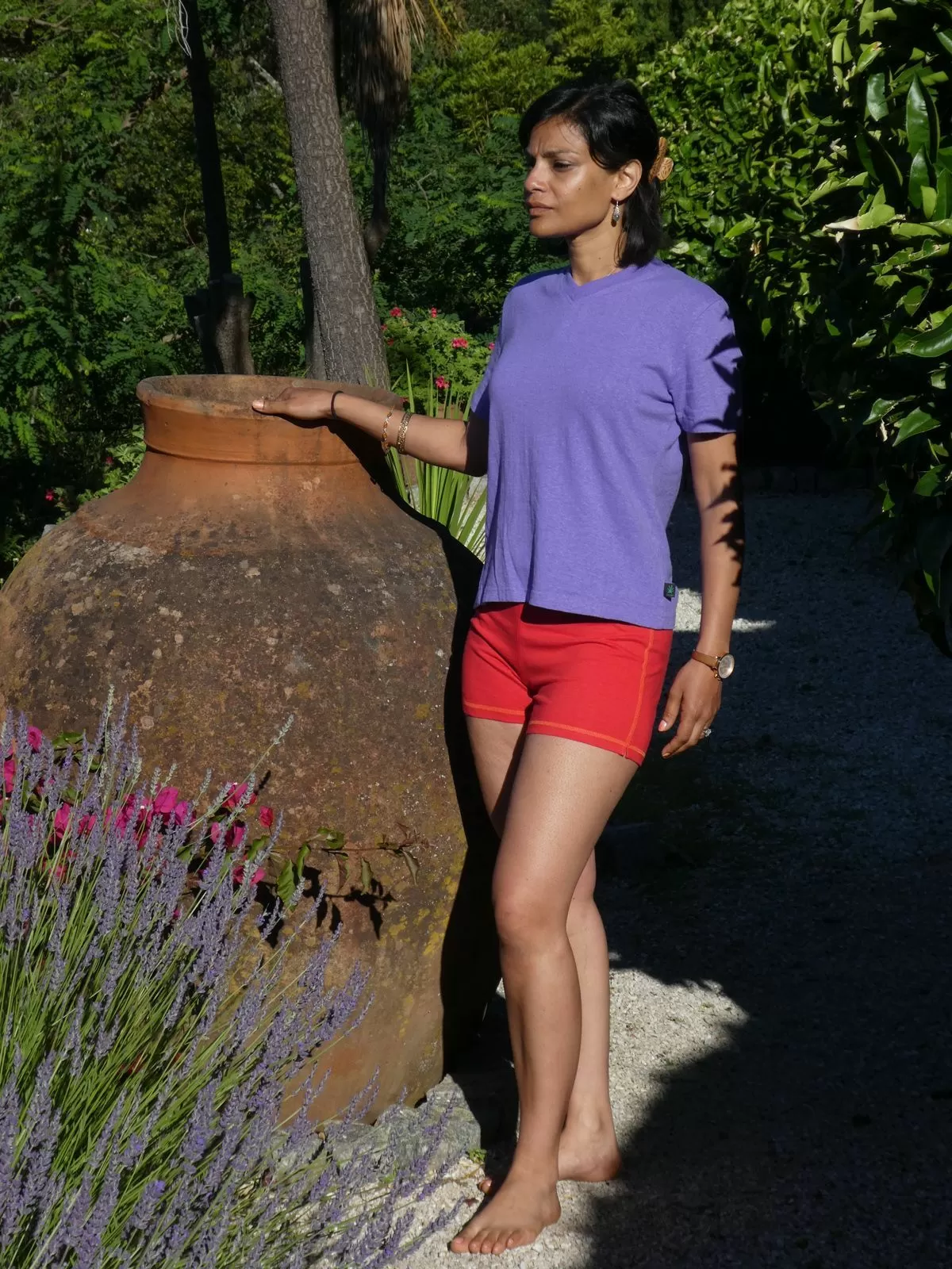 Womens Hemp Summer Shorts