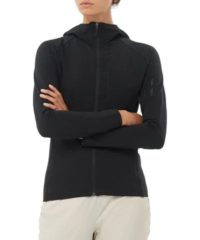 Women's Salomon Essential Lightwarm Full Zip Jacket