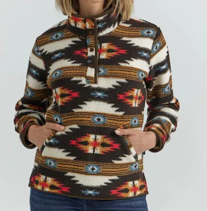 Wrangler Women's Aztec Sherpa Jacket