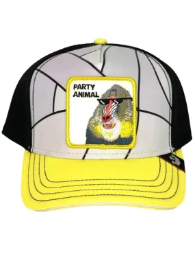 Yellow Men's Party Animal Cap