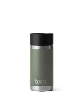 Yeti Rambler 12oz Bottle with HotShot Cap in Camp Green