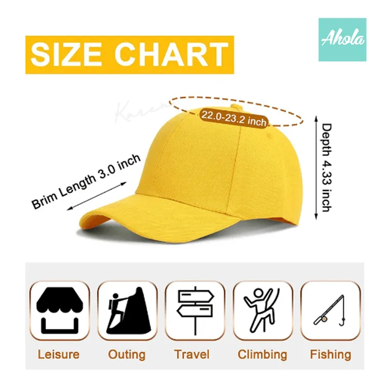 Personalized Embroidered Baseball Cap